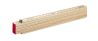 Metro carpintero madera 2m Ecológico Personalizado 7MO6904 - Imagen 2