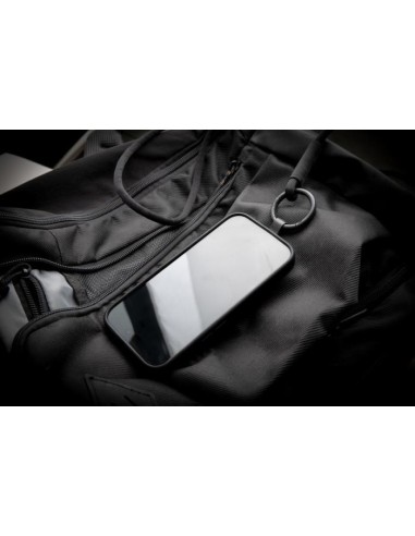 Lanyard personalizable ecológico con soporte...