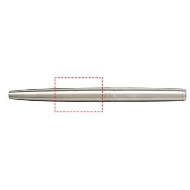 Pluma Parker acero inoxidable tinta azul