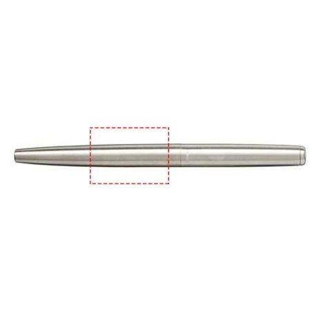 Pluma Parker acero inoxidable tinta azul