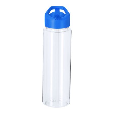 Bidón RPET 750 ml con pajita y asa