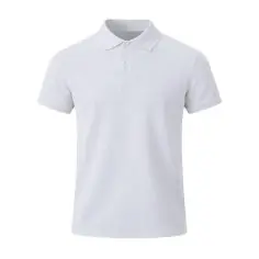 Polo infantil manga corta piqué algodón 180 g/m²