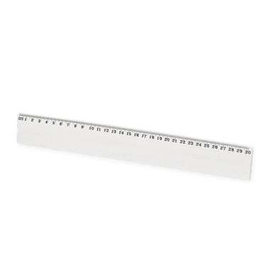 Regla 30 cm caña de trigo ecológica escritorio