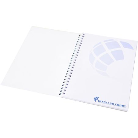 Libreta A5 con espiral y cubierta de PP Ecológica Personalizada 621247