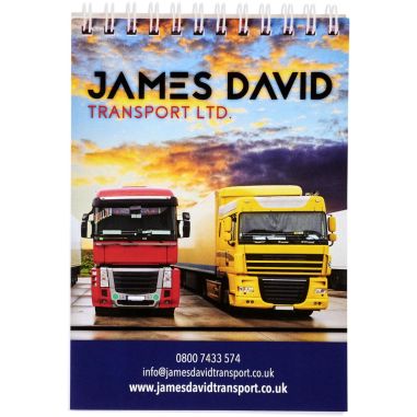 Libreta A6 con espiral Ecológica Personalizada...