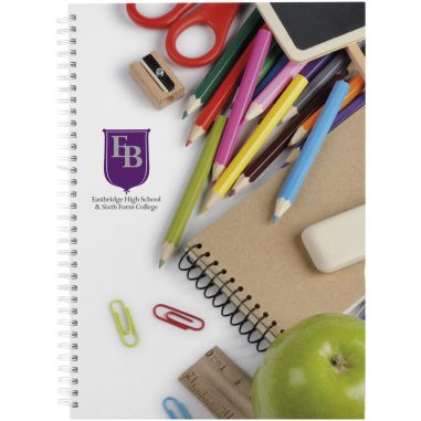 Cuaderno A4 Wire-o y tapa dura Ecológico...