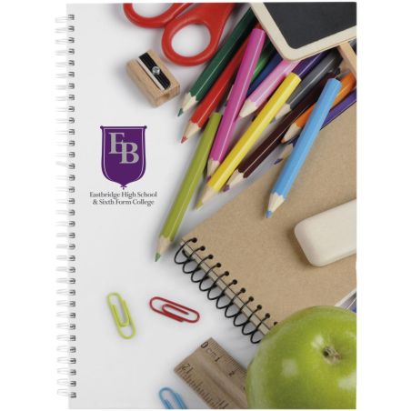 Cuaderno A4 Wire-o y tapa dura Ecológico Personalizado 621256