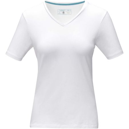 Camiseta orgánica de manga corta para mujer Ecológica Personalizada 638017