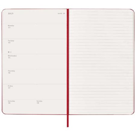 Planificador semanal L con tapa dura de 12 meses Ecológica Personalizada 6107754