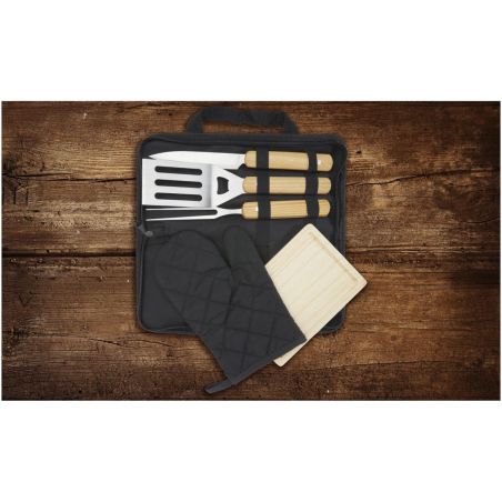 Set de barbacoa de 5 piezas Ecológica Personalizada 6113264