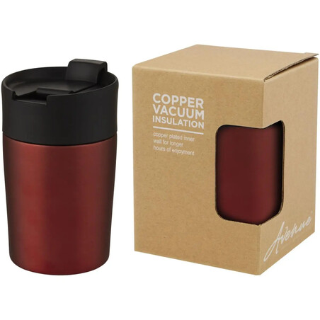 Vaso térmico de acero 180 ml aislamiento cobre
