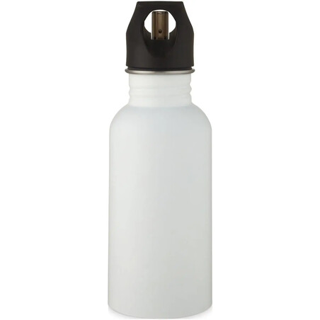 Bidón deportivo Lexi de acero 18/8 de 500 ml con pajita