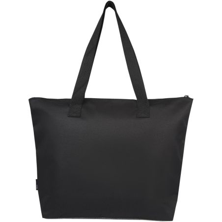 Bolsa Tote reciclada GRS en dos tonos con cremallera de 15 L Ecológica Personalizada 6120657