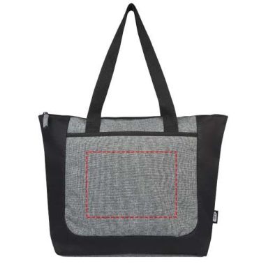 Bolsa Tote reciclada GRS en dos tonos con...
