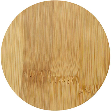 Recipiente vidrio 550 ml tapa bambú