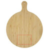 Tabla cortar bambú redonda 30,5 cm mango 8 cm - Imagen 5