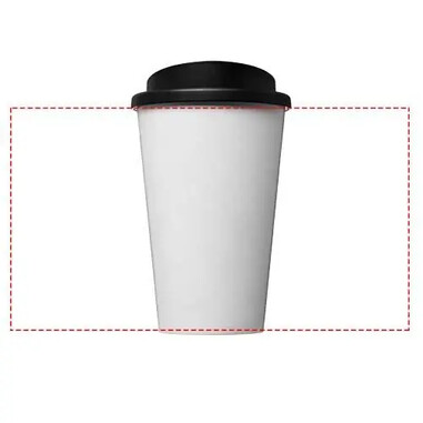 Vaso reciclado 350 ml diseño envolvente