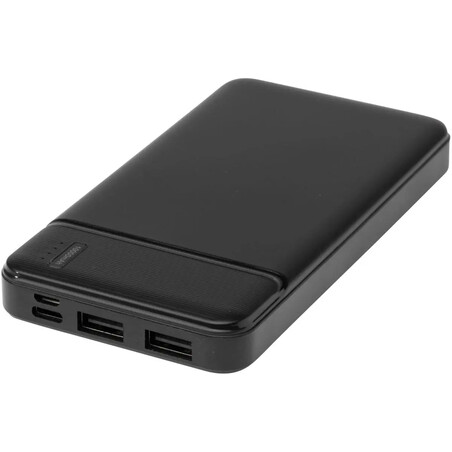 Batería externa ABS reciclado 10.000 mAh 3 puertos