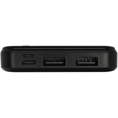 Batería externa ABS reciclado 10.000 mAh 3 puertos