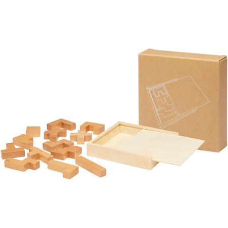Rompecabezas madera haya 14 piezas