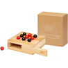 Tres en raya madera Strobus caja kraft 10 bolas FSC - Imagen 4