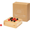 Tres en raya madera Strobus caja kraft 10 bolas FSC - Imagen 5