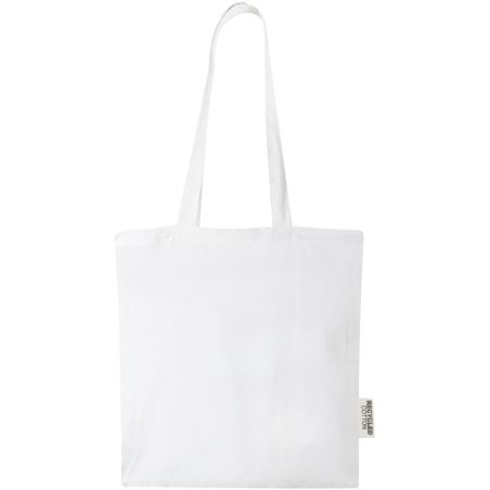 Bolsa Tote de algodón reciclado GRS de 140 g/m2 de 7 L Ecológica Personalizada 6120695