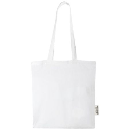 Bolsa Tote de algodón reciclado GRS de 140 g/m2 de 7 L Ecológica Personalizada 6120695