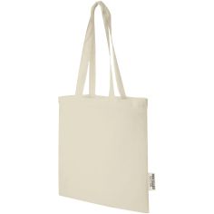 Bolsa Tote de algodón reciclado GRS de 140 g/m2 de 7 L... - Producto ecológico