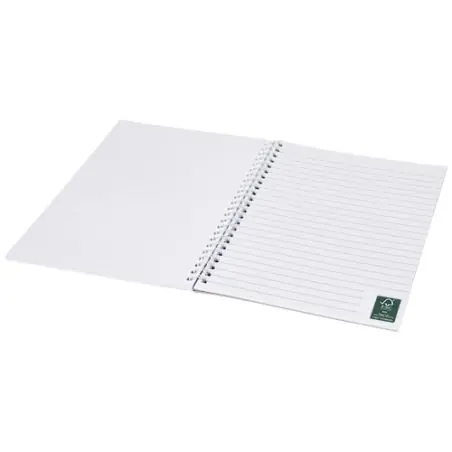 Cuaderno con espiral A5 con cubierta impresa Ecológico Personalizado 621291