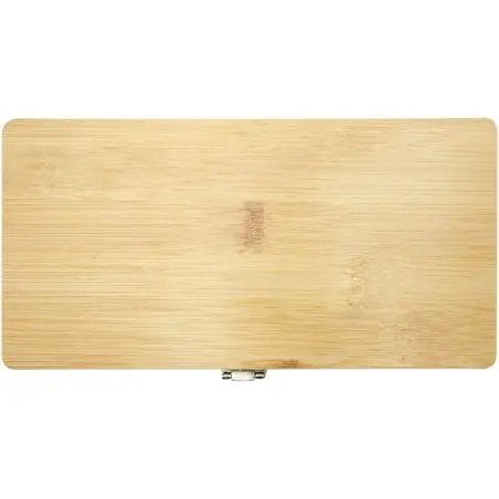 Set de herramientas de bambú/plástico reciclado de 19 piezas Ecológica Personalizada 6104578