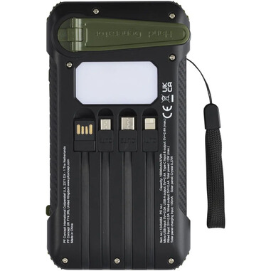 Batería solar dinamo reciclada 10000 mAh