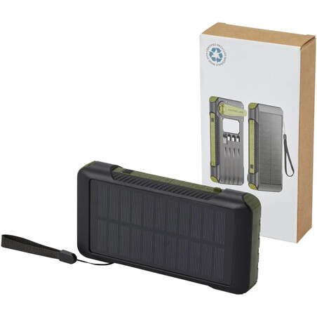 Batería solar dinamo reciclada 10000 mAh