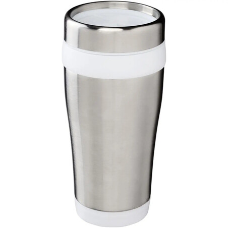 Vaso inox reciclado 410 ml RCS doble pared 12h tapa rosca