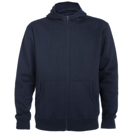 Sudadera con capucha y cremallera completa unisex Ecológica Personalizada 6R6421