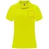 Polo deportivo de manga corta para mujer Ecológico Personalizado 6R0410 - Imagen 5