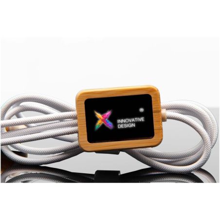 Cable de carga 5 en 1 Ecológica Personalizada 62PX126