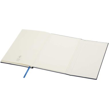 Libreta de tapa dura A5 de cuero regenerado...