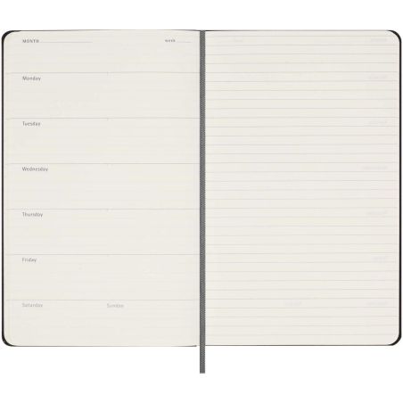 Agenda semanal L con tapa dura sin fecha Ecológica Personalizada 6107952