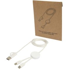 Cable 5 en 1 de plástico reciclado de 150 cm para... - Producto ecológico