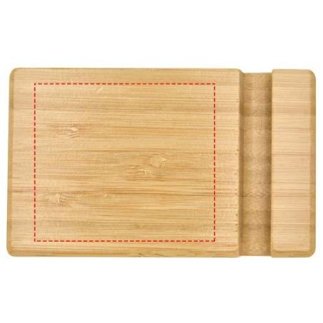 Soporte de bambú de 2 ángulos para tableta y teléfono Ecológico Personalizado 6104603