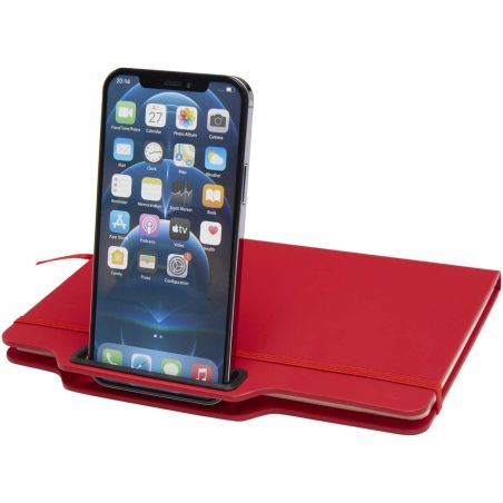 Libreta de tapa dura A5 con combinación de bolígrafo y lápiz (tinta negra) Ecológica Personalizada 6107969