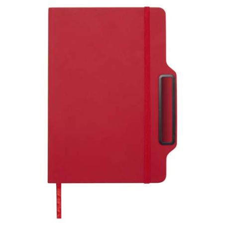 Libreta de tapa dura A5 con combinación de bolígrafo y lápiz (tinta negra) Ecológica Personalizada 6107969