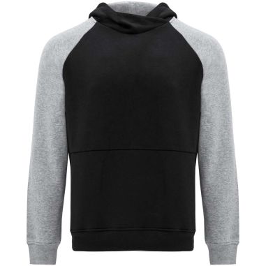 Sudadera con capucha bicolor infantil Ecológica...