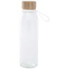 Botella de cristal de 500 ml con asa de silicona y tapa de bambú Ecológica Personalizada 6100853 - Imagen 7
