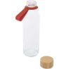 Botella de cristal de 500 ml con asa de silicona y tapa de bambú Ecológica Personalizada 6100853 - Imagen 14