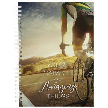 Agenda A5 de tapa dura sin fechas Ecológica Personalizada 6210230