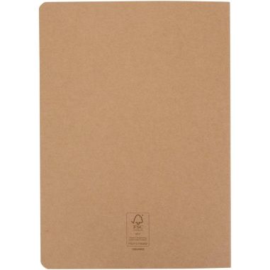 Libreta kraft A5 con páginas punteadas...