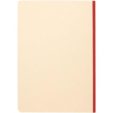 Libreta A5 de tapa blanda de RPET y caña de...