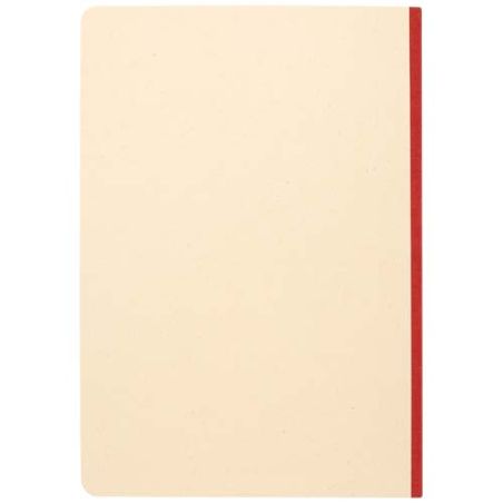 Libreta A5 de tapa blanda de RPET y caña de azúcar Ecológica Personalizada 6106125